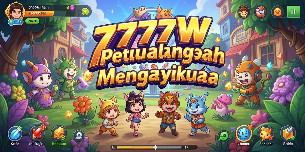 Gameplay seru dan menantang di 7777W menunjukkan pengalaman arcade yang mengasyikkan.