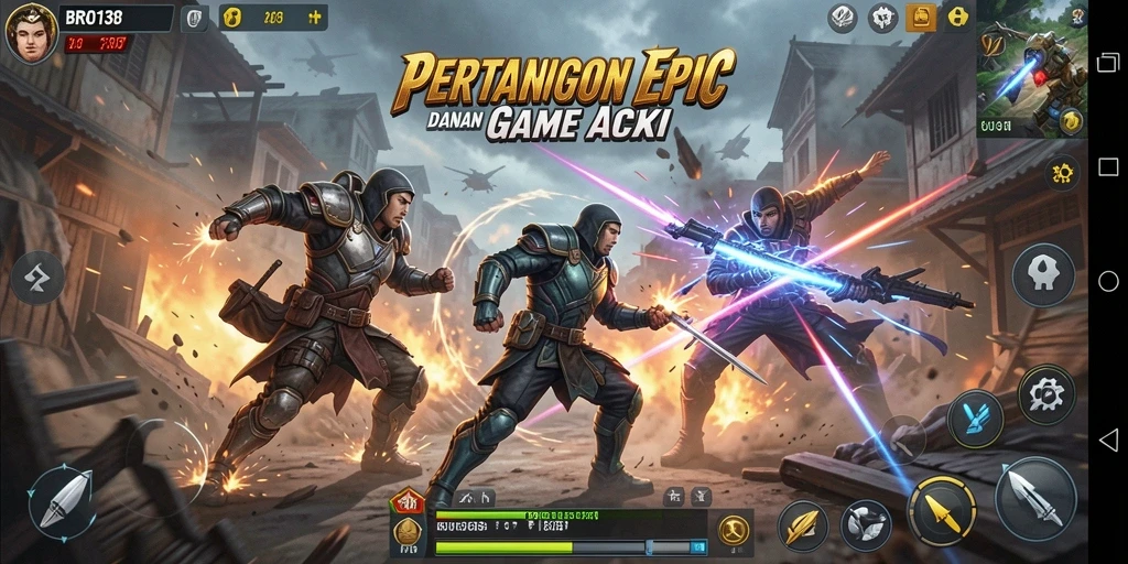 Gameplay mendebarkan dari BRO138 dengan pertarungan tak terduga.