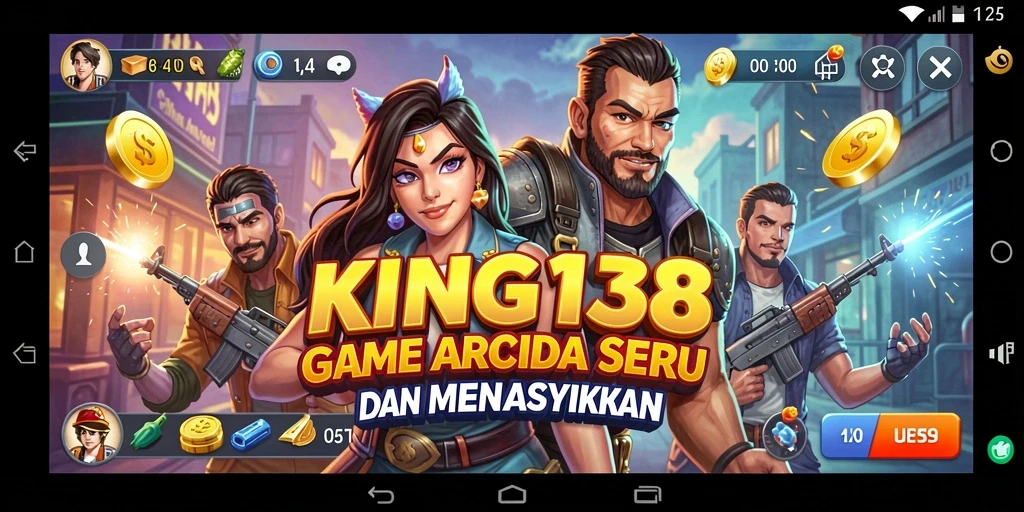 Tampilan gameplay KING138 yang menantang dan seru.