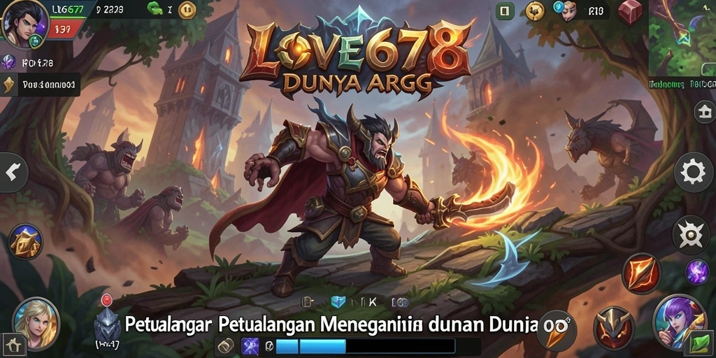 Tampilan seru dari gameplay LOVE678 dalam dunia ARPG yang penuh aksi.