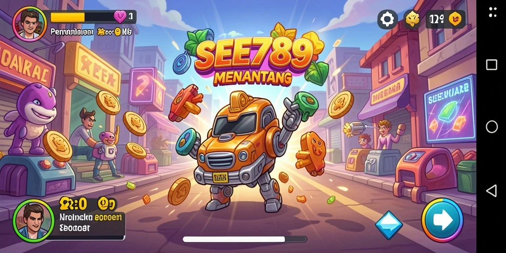 Screenshot gameplay SEE789 menunjukkan aksi seru dan grafis yang menarik.